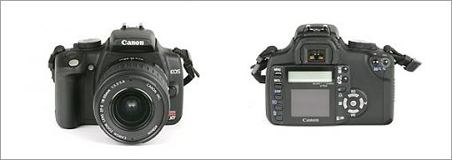 Canon EOS Rebel XT Digital SLR Review Posted-rebelxt_frontback.jpg