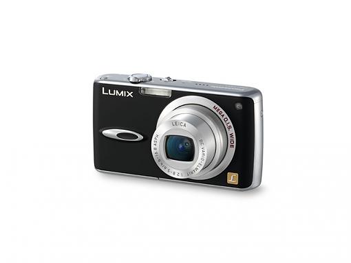 Panasonic Lumix DMC-FX01 Digital Camera - Press Release-fx01-k_slant.jpg
