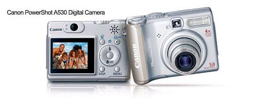 Canon PowerShot A700, A540, A530, and A430 Digital Cameras - Press Release-a530.jpg