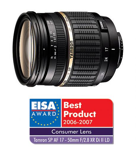 Tamron SP AF17-50mm f/2.8 XR Di II Wins Award - Press Release-tamron17-50_award.jpg