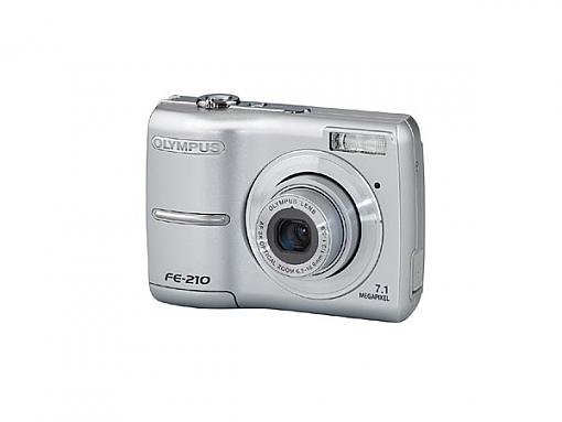 Olympus FE-210, FE-230, FE-240 and FE-250 Digital Cameras - Press Release-fe210_left.jpg