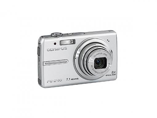 Olympus FE-210, FE-230, FE-240 and FE-250 Digital Cameras - Press Release-fe240_right.jpg