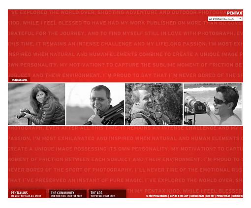 Pentax Launches Pentaxian Community Site - Press Release-pentaxianscreenshot.jpg