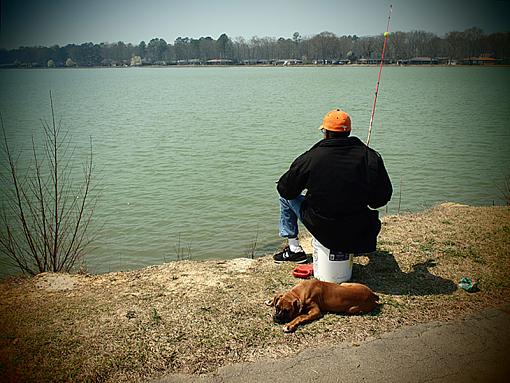 EP-1 pinhole art filter-man_dog_fishing.jpg