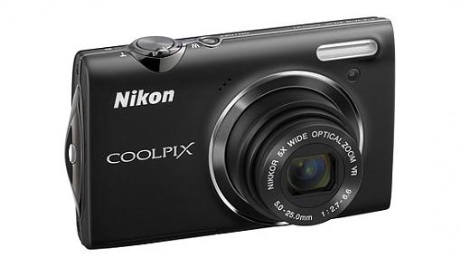 Two New Nikon Coolpix Cameras Announced-nikon-s5100-black.jpg