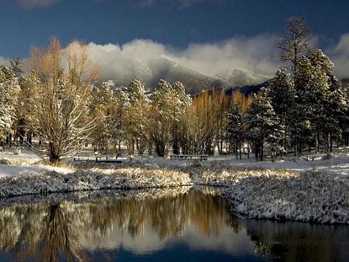 Snow in Arizona!-flag-pond-snow.jpg