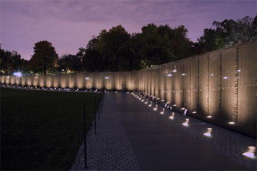 The Vietnam Memorial at Night-wall.jpg