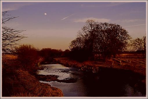 Moonrise at Sunset on Winter Creek-after2.jpg