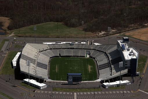 Hartford &amp; Springfield Valley from the air-uconn-football-field.jpg