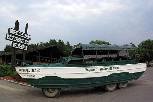 Roadside Attraction: Howdy from Wisconsin Dells, WI!-ducktruck.jpg