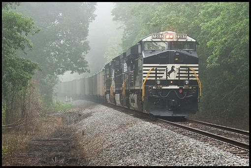 Train on a Misty Morning-traincoloredit.jpg