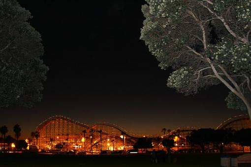 Belmont Park Rollercoaster-At Night-5013a.jpg