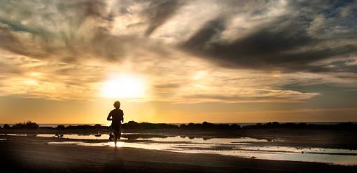 Sunset in Haifa-runner-overlooking-sunset-haifa.jpg