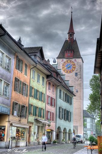 Too Much HDR???-bremgarten-clock.jpg