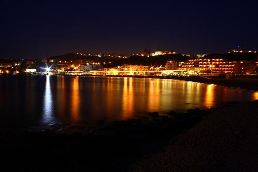 Mellieha Bay by night-img_3459.jpg