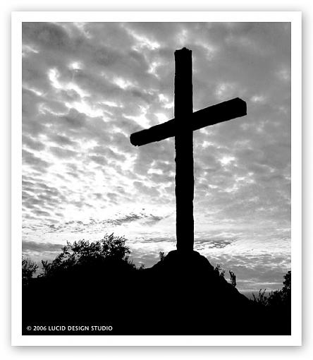 February Photo Project: Silhouette-cross.jpg