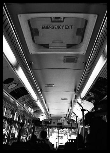 February Photo Project: B&amp;W-emergency_exit.jpg