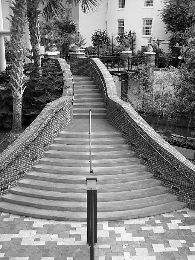 February Photo Project: B&amp;W-stairwell.jpg