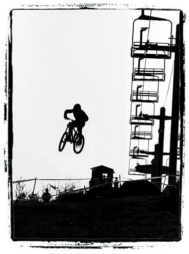 Black &amp; White downhill mountain biking-greenmandh.jpg