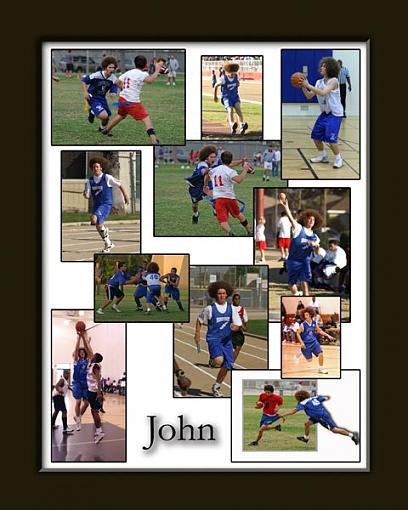 sports picture collage maker
