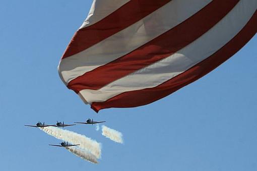 A few fun classic vintage bike photos-air-show-flag.jpg