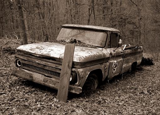 Dawson's Cabin trip.-old-truck.jpg