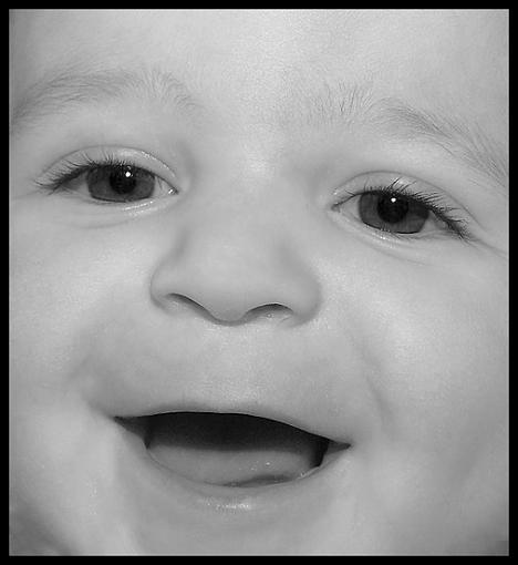 More of My Little Man Ethan-dsc_6569-ethan-9m-swing-smile-1-face-crop-bw-webpr.jpg